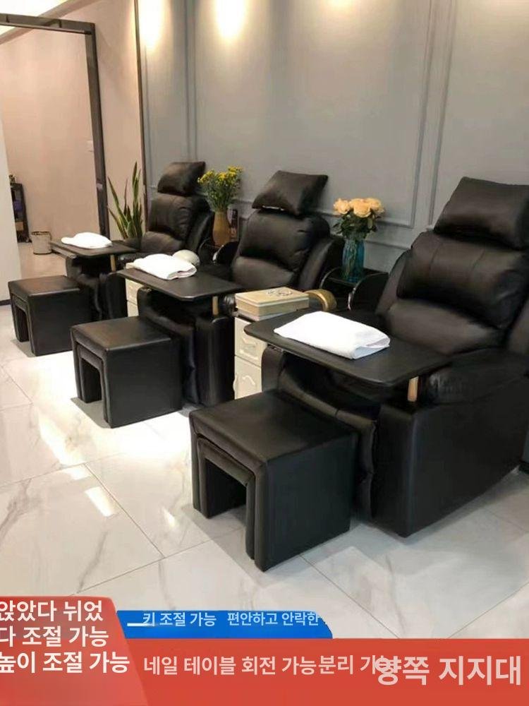 전동 리클라이너 소파 가격문의필요 패브릭 안락, 전동 175도 평누움, 밀키화이트 통기성 가죽 상세 이미지 1
