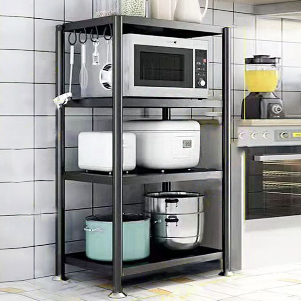 코멧 메탈 선반 5단 900 x 350 x 1500mm, 실버 상세 이미지 2