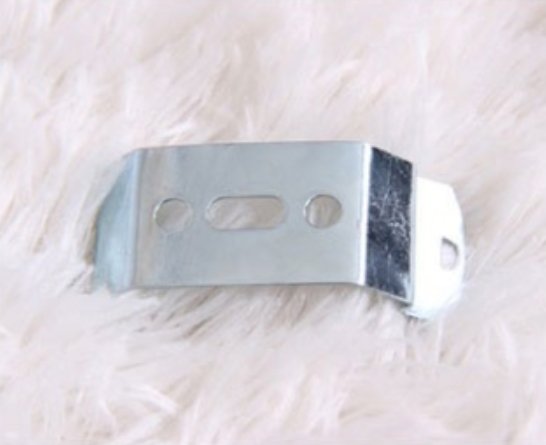 끌래망스 롤스크린 스넵 브라켓 4.5 x 2 cm, 메탈실버, 3개 상세 이미지 1