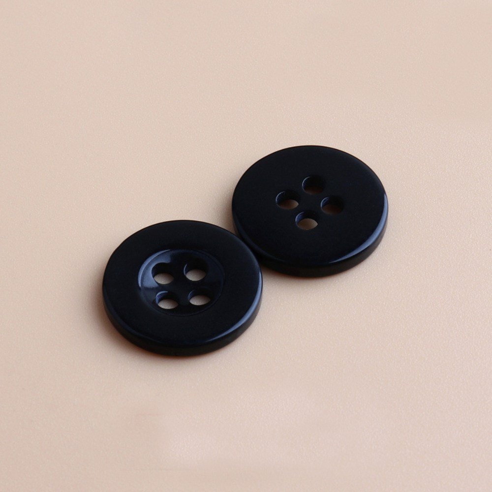 셔츠단추 대용량 11mm 200 500 1000개, 1팩, 기본셔츠단추11.5mm(흰색500개) 상세 이미지 2