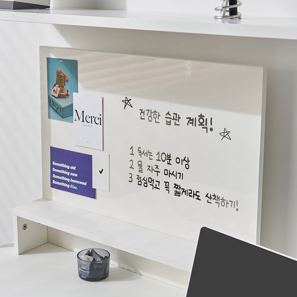 필웰 무노 메모보드 겸 파티션 600, 화이트 상세 이미지 1