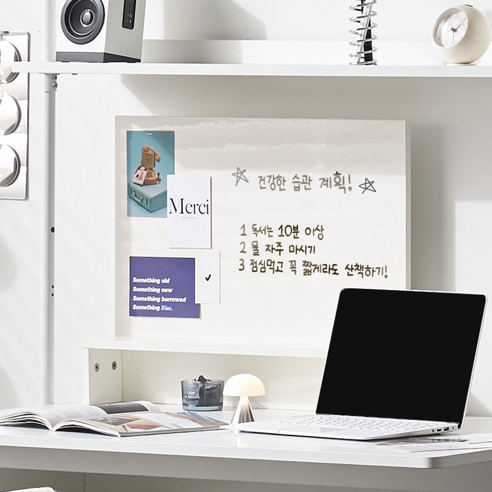 필웰 무노 메모보드 겸 파티션 600, 화이트 상세 이미지 2