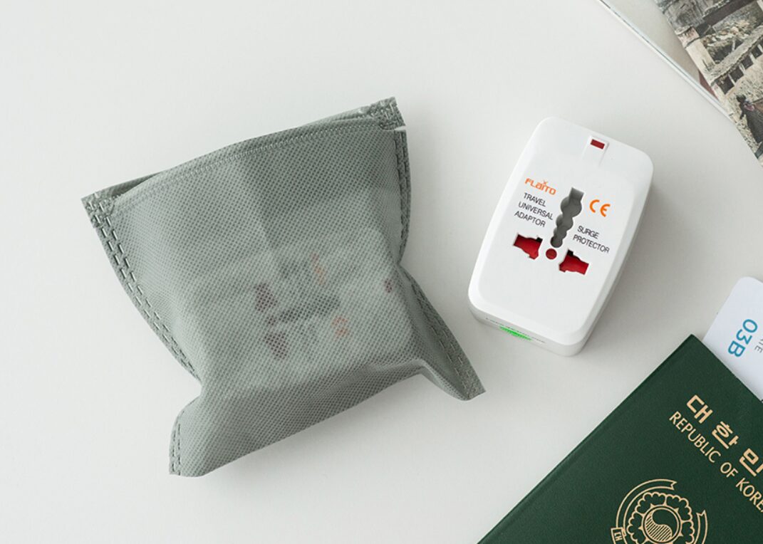 플라이토 해외여행용 멀티어댑터 JS-190 + 파우치 2p, 1세트 상세 이미지 1