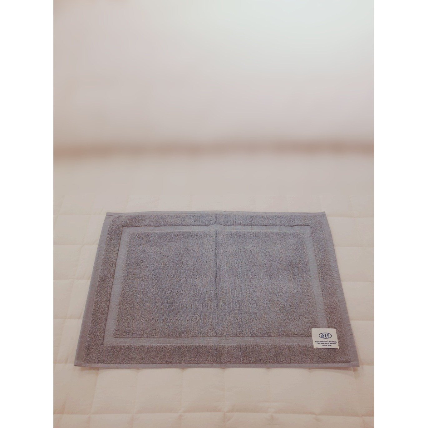 모던하우스 ETF 타월 발매트 D.grey 40X60cm, 그레이 상세 이미지 2