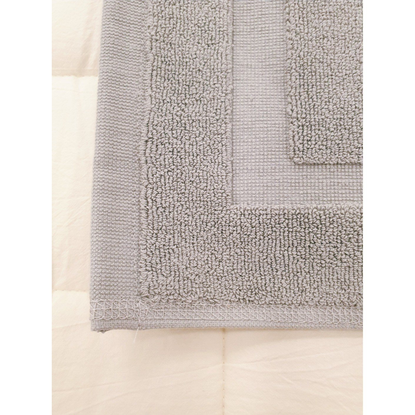 모던하우스 ETF 타월 발매트 D.grey 40X60cm, 그레이 상세 이미지 1