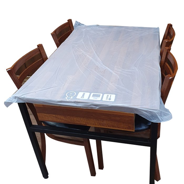 바로엔 투명 비닐식탁보 90 × 130 cm, 100개, 1개 상세 이미지 1
