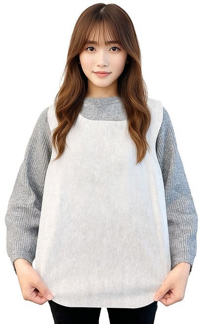 프로덕트랩 일회용 앞치마 업소용 손님용 식당 부직포 방수, 1000개, 화이트할인