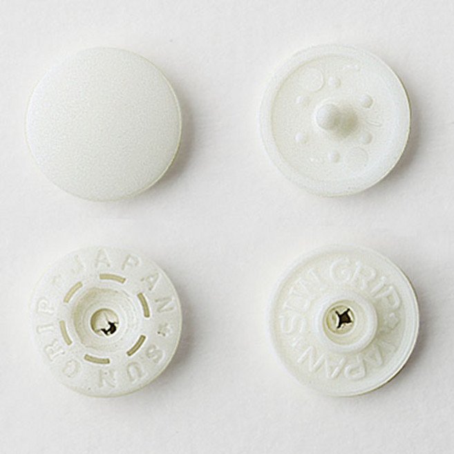 썬그립 티단추 11mm, 아이보리, 100세트