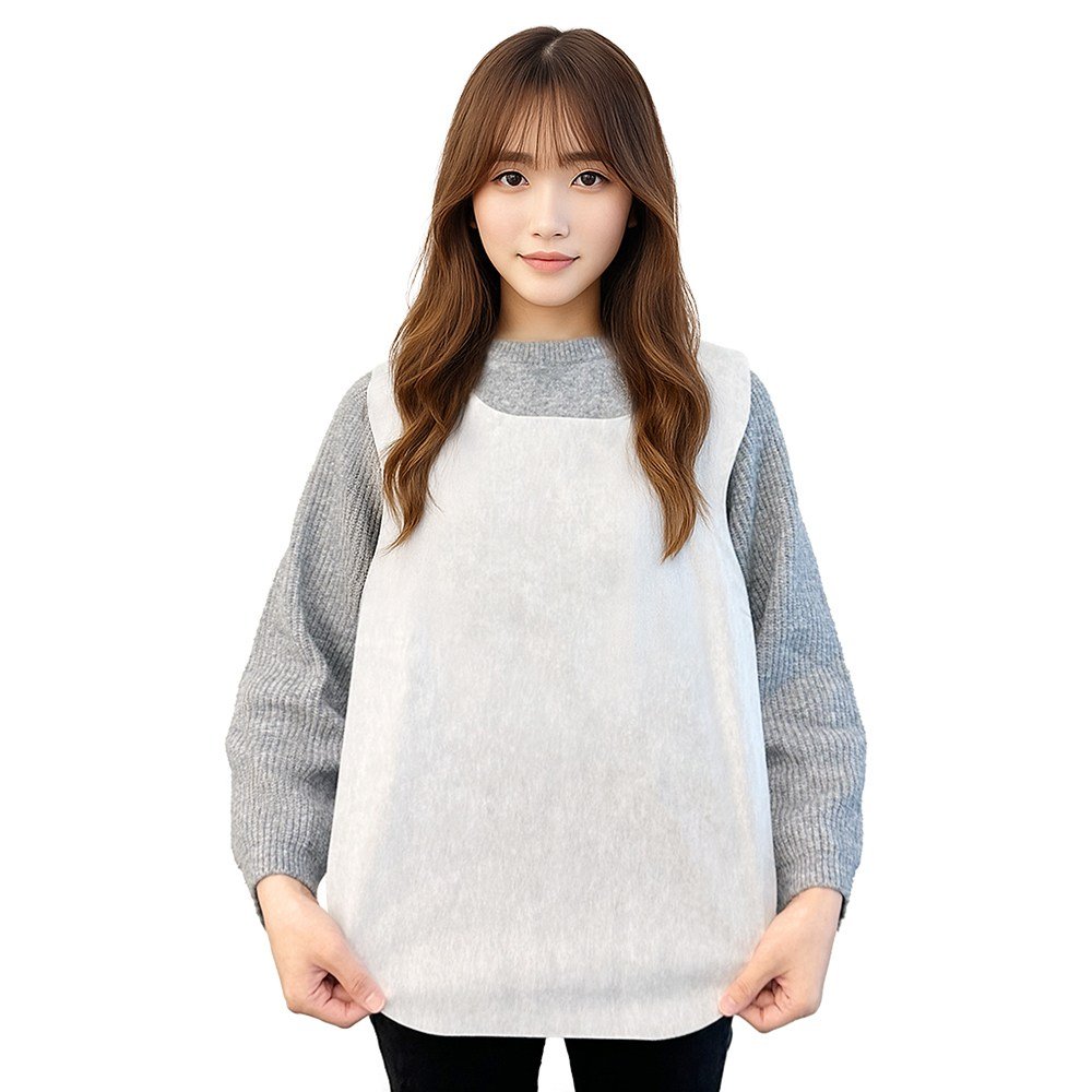 프로덕트랩 일회용 앞치마 업소용 손님용 식당 부직포 방수, 1000개, 화이트할인 상세 이미지 1