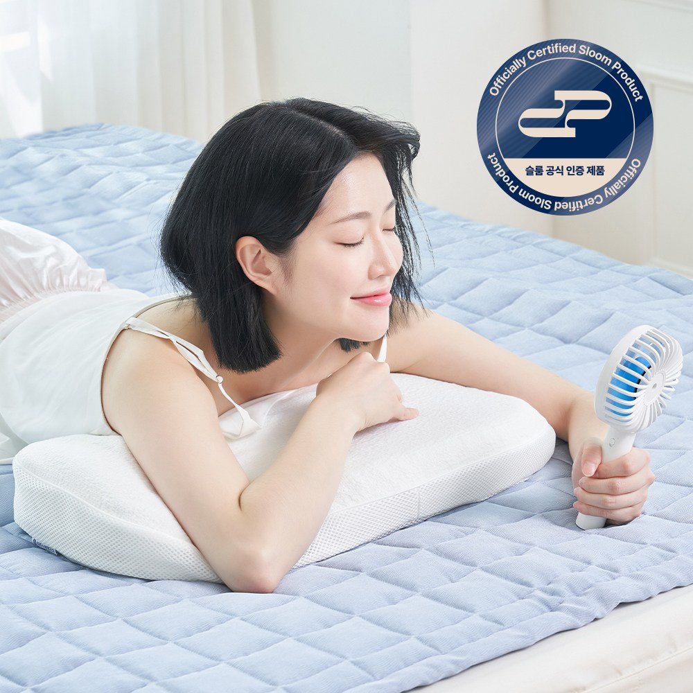 슬룸 살얼음 냉감패드 여름 냉감이불 여름 침대 쿨매트 매트리스 유해물질 0% 상세 이미지 2