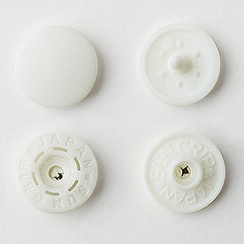 썬그립 티단추 11mm, 아이보리, 100세트 상세 이미지 1